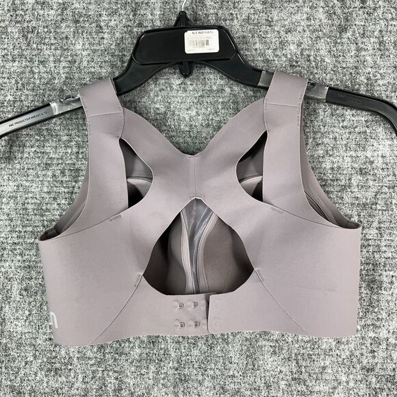 Syrokan Sports Bra Top Women 32C Full Coverage Gray Padded Activewear Athletic‎ - Picture 4 of 9